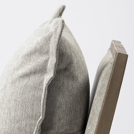 Sherlock Frost Gray Wood Frame Accent Chair from Mercana - Luna Furniture