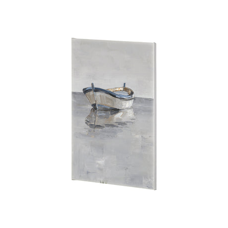 Boat on the Horizon II by Ethan Harper a Hand Embellished Textured Canvas from Mercana - Luna Furniture