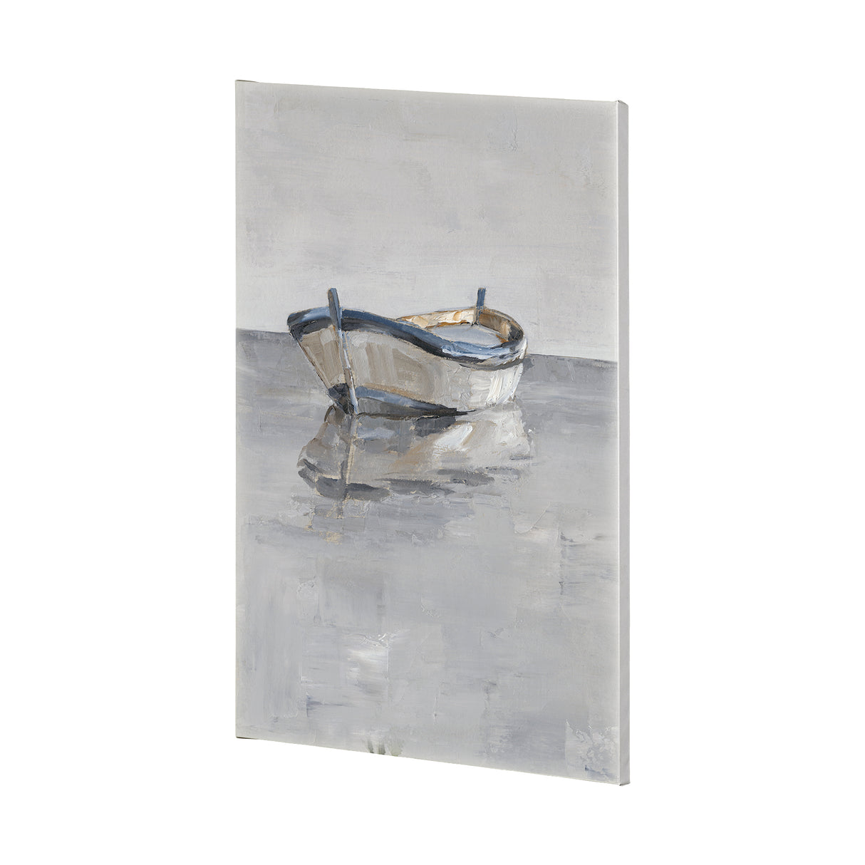 Boat on the Horizon II by Ethan Harper a Hand Embellished Textured Canvas from Mercana - Luna Furniture