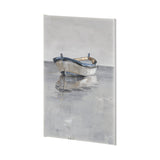 Boat on the Horizon II by Ethan Harper a Hand Embellished Textured Canvas from Mercana - Luna Furniture