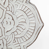 Miranda Set of 2 Stamped Metal Lotus Flower Wall Decor from Mercana - Luna Furniture
