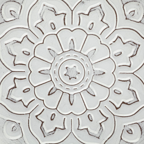 Miranda Set of 2 Stamped Metal Lotus Flower Wall Decor from Mercana - Luna Furniture