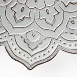 Miranda Set of 2 Stamped Metal Lotus Flower Wall Decor from Mercana - Luna Furniture