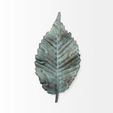 Brattea 12H Small Metal Leaf Wall Art from Mercana - Luna Furniture
