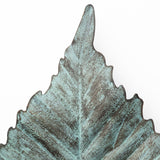 Brattea 12H Small Metal Leaf Wall Art from Mercana - Luna Furniture