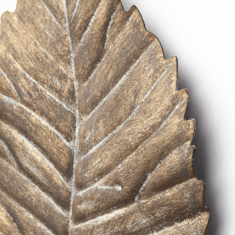 Brattea 14H Medium Metal Leaf Wall Art from Mercana - Luna Furniture