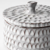 Azul (Small) 5L x 5W Gray Ceramic Detailed Decorative Box from Mercana - Luna Furniture