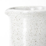 Frieda Small Freckled Gray Ceramic Jug from Mercana - Luna Furniture