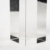 Isla (Large) 5L x 5W White Replica Resin Coral On Clear White Glass from Mercana - Luna Furniture