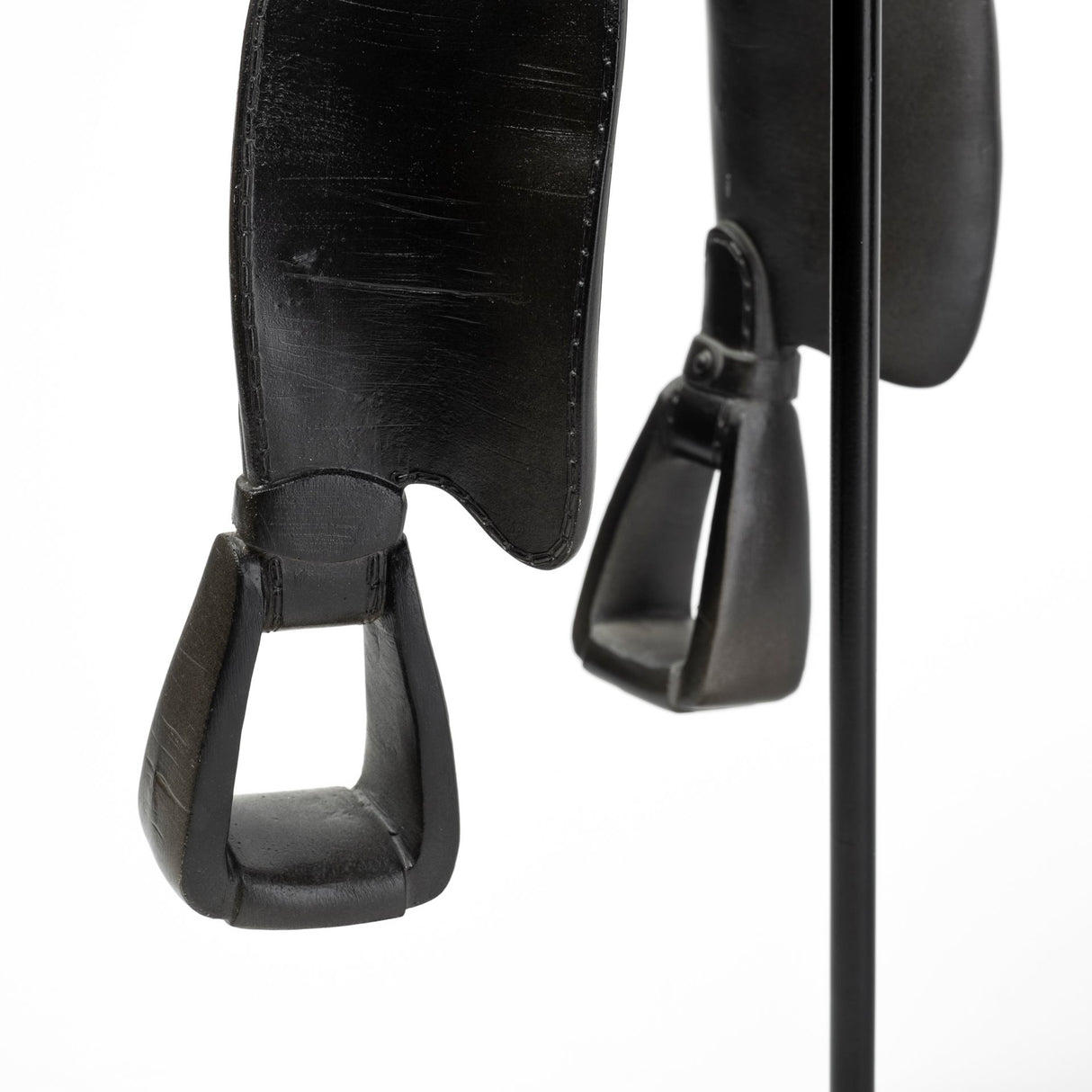 Colt I 9L x 8W Black Equestrian-Inspired Western Horse Saddle from Mercana - Luna Furniture