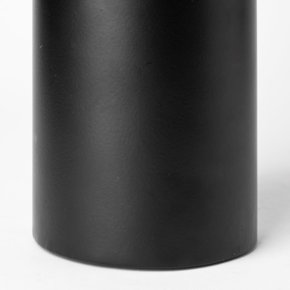 Alex Large Black Metal Cylindrical Table Candle Holder from Mercana - Luna Furniture