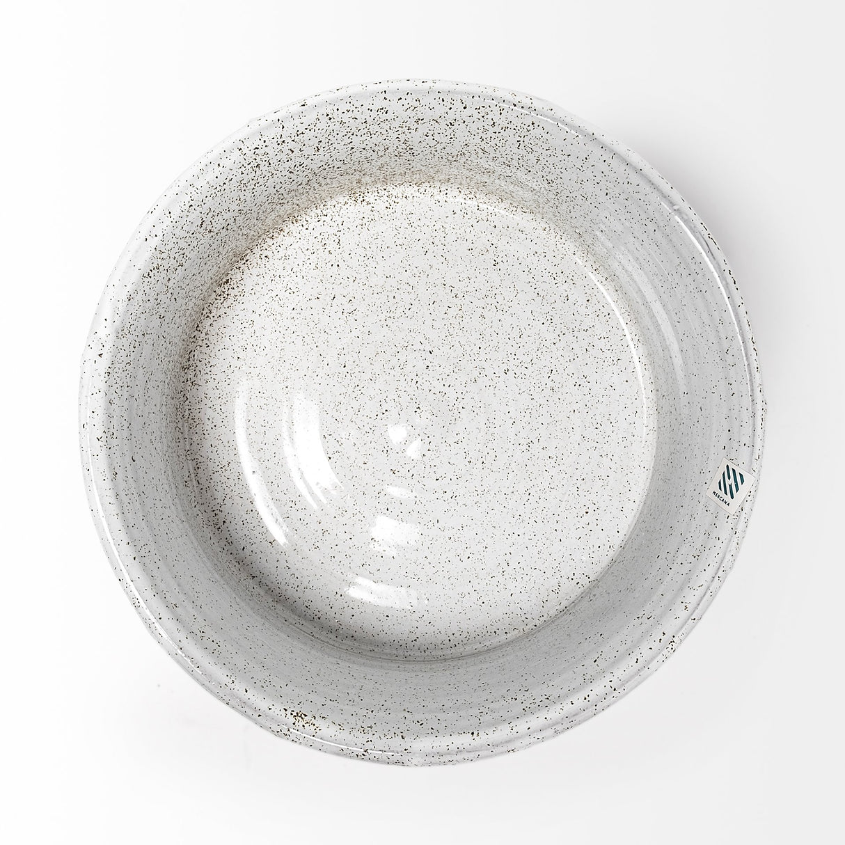 Silone (Small) 9L x 9W White Ceramic Bowl from Mercana - Luna Furniture