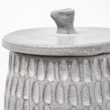 Azul (Large) 5L x 5W Gray Ceramic Detailed Decorative Box from Mercana - Luna Furniture