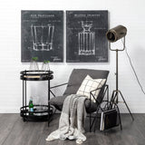 Madeline II Large Gunmetal Gray Metal Glass Test Tube Vase from Mercana - Luna Furniture