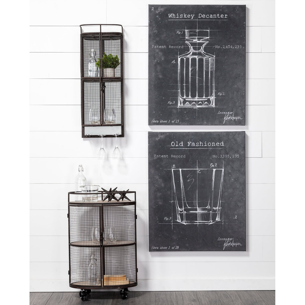 Rhea (Set of 3) Brown Cast Iron Small, Medium & Large Jacks from Mercana - Luna Furniture