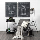 Ada Round Shape Black Metal Frame Two-Tier w/Glass Shelf Bar Cart from Mercana - Luna Furniture