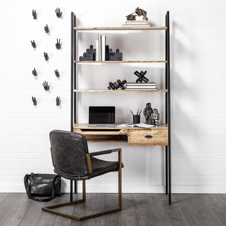 Robby 4L x 3W Bronze Polished Robot from Mercana - Luna Furniture