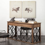 Rhea (Set of 3) Brown Cast Iron Small, Medium & Large Jacks from Mercana - Luna Furniture
