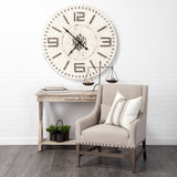 Adilah 16L x 10W Black Metal Vintage Inspired Weighing Scale from Mercana - Luna Furniture
