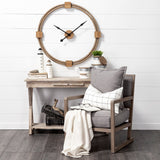 Suzanne 14 x 26 White/Black Square Pattern Decorative Pillow Cover from Mercana - Luna Furniture