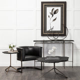 Taj (Large) 21L x 3W Black Broken Halo Decorative Object from Mercana - Luna Furniture