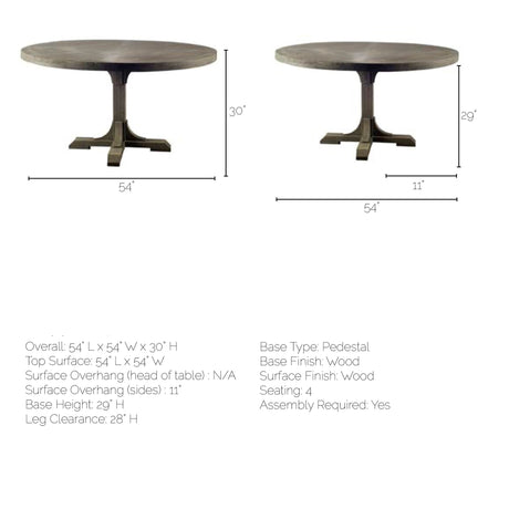 Barrett IV Dinning Table from Mercana - Luna Furniture
