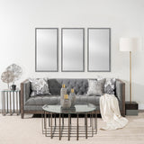 Bristol Grey Plain 3Mil Mirror 20 x 40 from Mercana - Luna Furniture