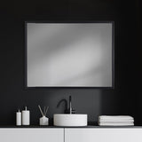 Bristol Espresso Plain 3Mil Mirror 30 x 40 from Mercana - Luna Furniture