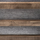 Olympus V Castlerock Grey Fabric Wrapped Brown Wooden Frame Accent Chair from Mercana - Luna Furniture