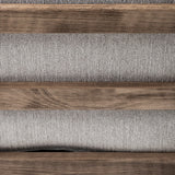 Olympus VI Frost Grey Fabric Wrapped Wooden Frame Accent Chair from Mercana - Luna Furniture
