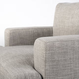 Colburne I Gray Fabric W/ Wood and Iron Frame Accent Chair from Mercana - Luna Furniture