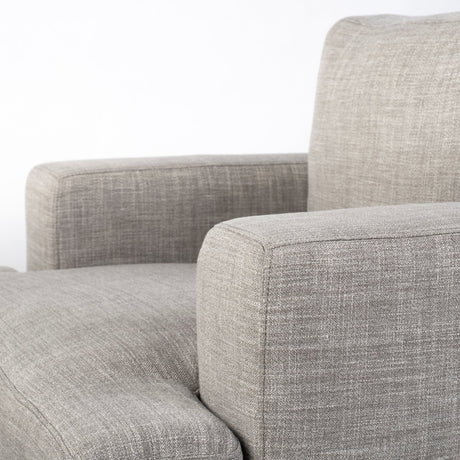 Colburne I Gray Fabric W/ Wood and Iron Frame Accent Chair from Mercana - Luna Furniture