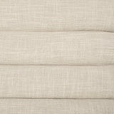 Pierre Beige Fabric Upholstered Armless Chaise Lounge Chair from Mercana - Luna Furniture
