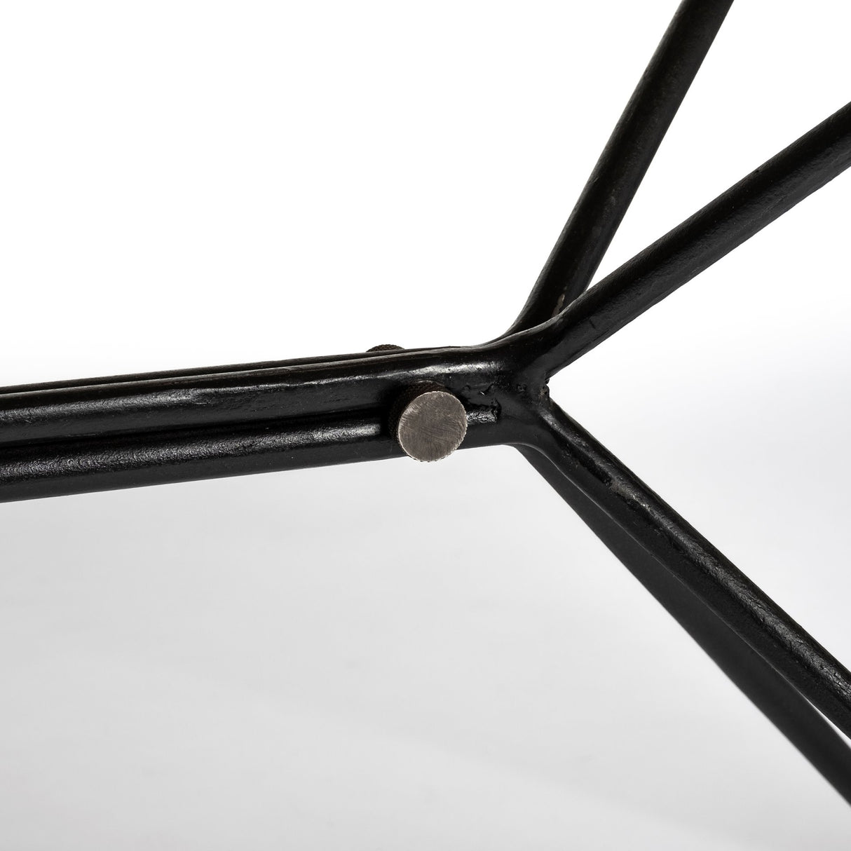 Papillion II 80x40 Rectangular Blonde Live Edge Sold Wood Top Black Metal Base Dining Table from Mercana - Luna Furniture
