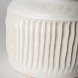 Judy Small Eggshell Ceramic Vase from Mercana - Luna Furniture