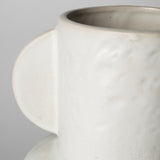 Judy Large Eggshell Ceramic Vase from Mercana - Luna Furniture