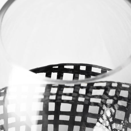 Reena I Small Black Woven Metal Base Table Candle Holder from Mercana - Luna Furniture
