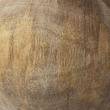 Carrick (Set of 3) Natural Wood Decorative Spheres from Mercana - Luna Furniture
