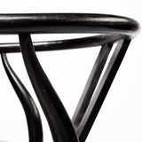 Trixie I Black Wooden Base w/ Dark Taupe Fabric Seat Dining Chair from Mercana - Luna Furniture