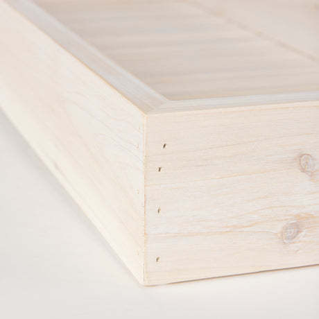 Horatio 28L x 12W Natural Wood Rectangular Serving Tray from Mercana - Luna Furniture