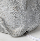 Tantor (15.9"H) Gray Resin Elephant Calf Table Lamp from Mercana - Luna Furniture