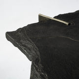 Shale III 50L x 20W Black Live-Edge Slate and Iron Console Table from Mercana - Luna Furniture