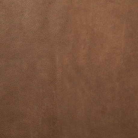 Jessie 55L x 16W Brown Leather Seat W/Black Metal Base Accent Bench from Mercana - Luna Furniture
