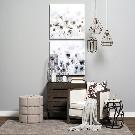 Ward 34L x 18W Brown Wood and Iron 3 Drawer Accent Cabinet from Mercana - Luna Furniture