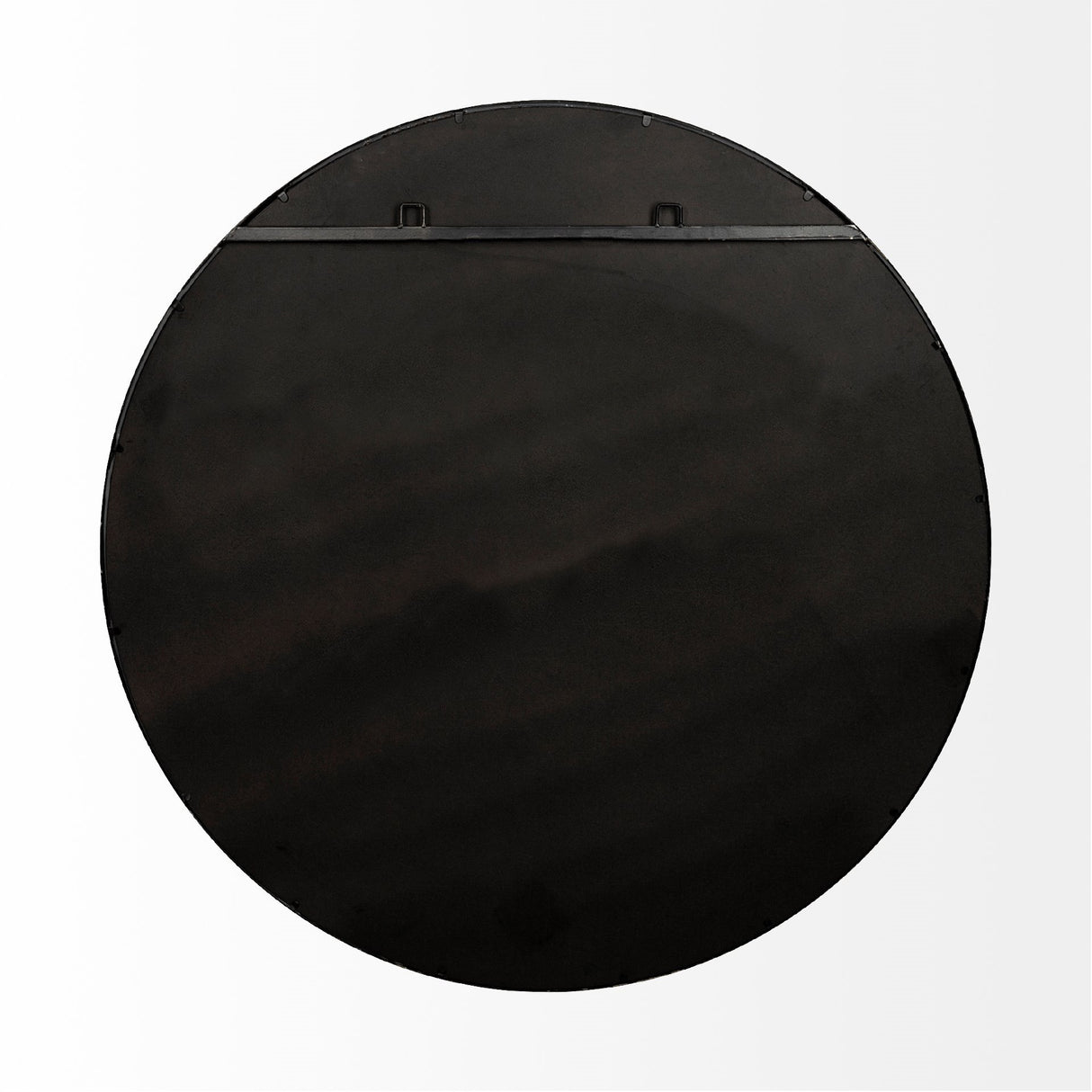 Piper 47.2L x 1.0W x 47.2H Large Gold Metal Round Wall Mirror from Mercana - Luna Furniture