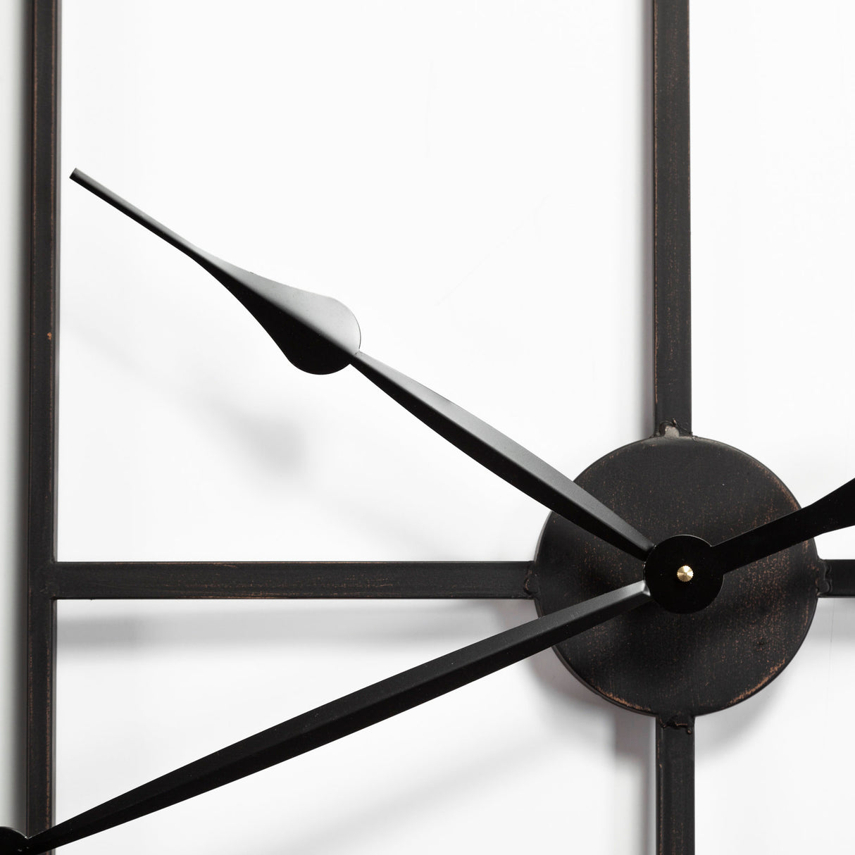 Norwood 60" Square Oversized+ Industrial Wall Clock from Mercana - Luna Furniture