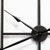 Norwood 60" Square Oversized+ Industrial Wall Clock from Mercana - Luna Furniture