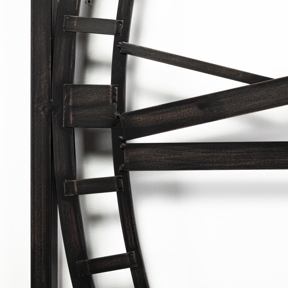 Norwood 60" Square Oversized+ Industrial Wall Clock from Mercana - Luna Furniture