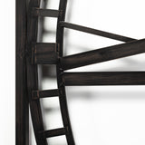 Norwood 60" Square Oversized+ Industrial Wall Clock from Mercana - Luna Furniture
