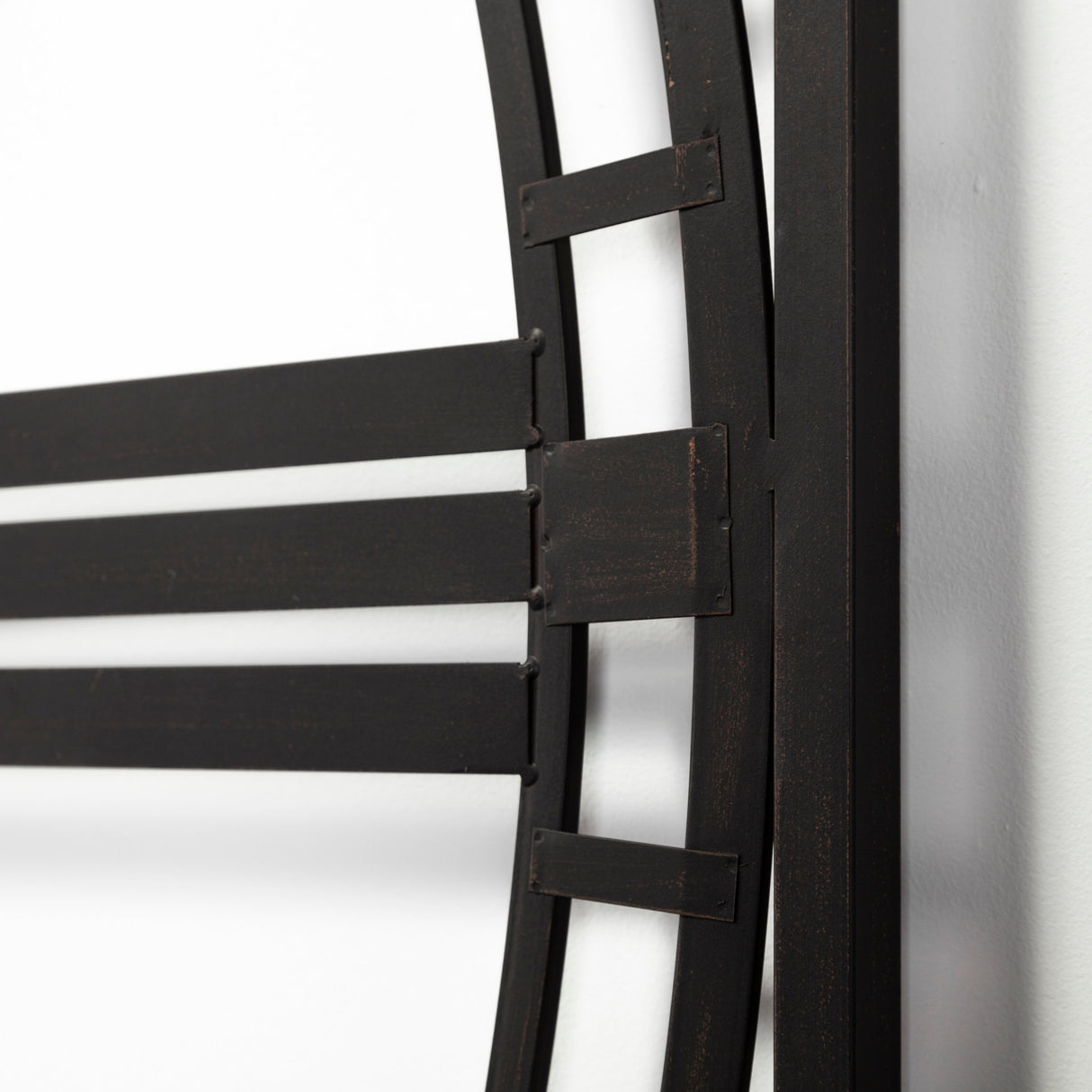 Norwood 60" Square Oversized+ Industrial Wall Clock from Mercana - Luna Furniture